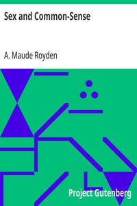 Cover of Sex and Common-Sense — Edition Insights