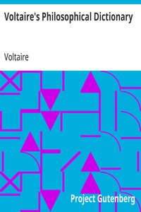 Cover of Voltaire's Philosophical Dictionary — Edition Insights