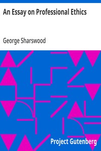 Cover of An Essay on Professional Ethics Second Edition — Themes and Context