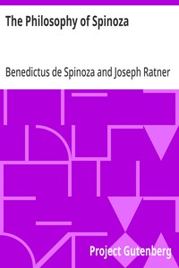 Cover of The Philosophy of Spinoza — Edition Insights