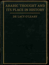 Cover of Arabic Thought and Its Place in ...