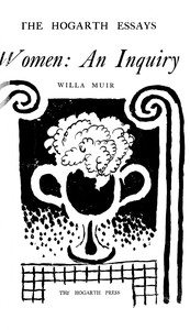 Cover of Women: an inquiry — Background a...