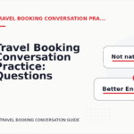 Travel Booking Conversation Practice: Questions and Answers